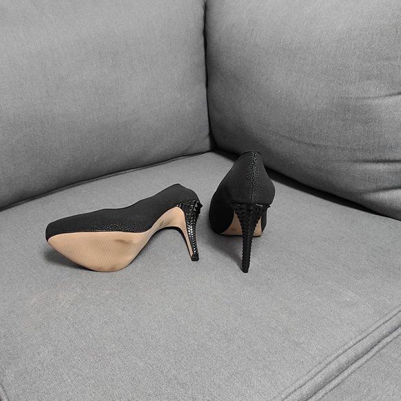 INC. International concepts textured black heels - Picture 9 of 16